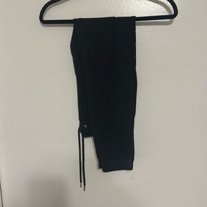 Abercrombie & Fitch black mesh joggers XS